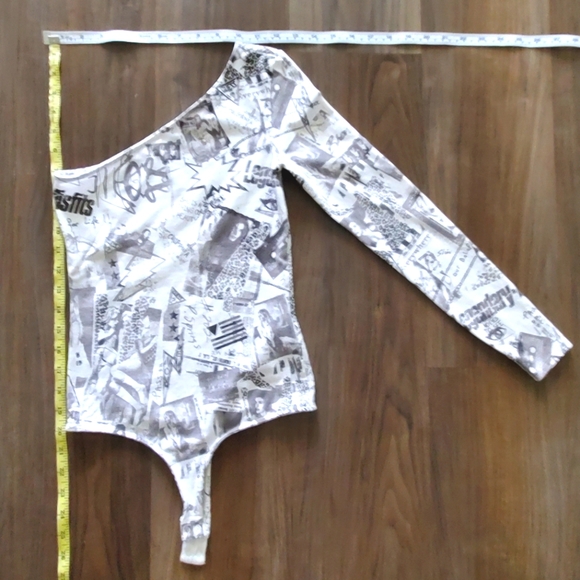 GUESS One-shoulder Bodysuit - Picture 8 of 14